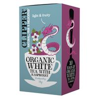 クリッパー オーガニック ホワイトティー ラズベリー １セット（60バッグ：20バッグ入×３箱）