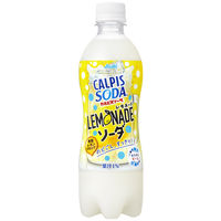 アサヒ飲料 カルピスソーダ レモネードソーダ 500ml 1箱（24本入）
