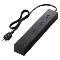 電源タップ USBタップ 1m コンセント 3個口 USB-C×1 A×2 雷ガード 黒 T-U03-3310BK エレコム 1個