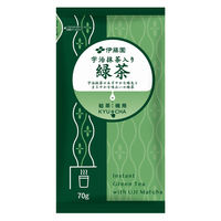 【ワゴンセール】【給茶機用】 伊藤園 インスタント宇治抹茶入り緑茶 1セット（210g：70g×3袋）