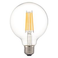 オーム電機 LED電球 G 10W クリア 調光 06-3460 1個