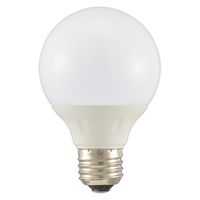 オーム電機 LED電球 G E26 6W 電球色 06-3597 1個