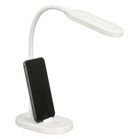 オーム電機 LEDデスクランプ LS12USBーW 06-3704 1個