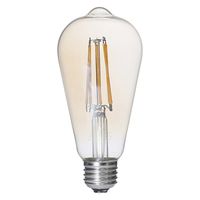 オーム電機 LEDゴールド球 6W E26 LL色 06-3895 1個