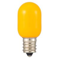 オーム電機 LED T20E12 0.5W Y 06-4608 1個