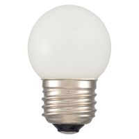 オーム電機 LED G40E26 1.4W L 06-4671 1個