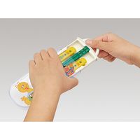 スケーター TACC2AG 抗菌食洗機対応スライド式トリオセット セサミストリート 586880-TACC2AG 1個（直送品）