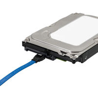 オウルテック シリアルATA3.0ケーブルストレート-ストレート30cmブルー OWL-SATA3SS30-BL 1個