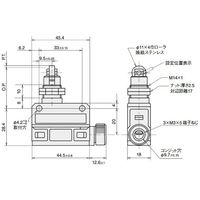 アズビル リミットスイッチ(小型、横型) SL1ーDK 1個（直送品）