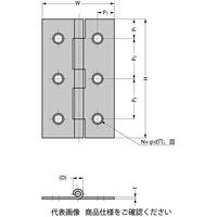 スガツネ工業 平丁番 FーA型 Fー64A F-64A 1セット(10個)（直送品）