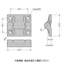 スガツネ工業 トルクヒンジ MH14型 MH14ー042 1個（直送品）