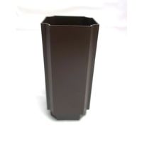 パナソニック S30 伸縮たて継手 オークブラウン KBPZ864 1セット(5個)（直送品）