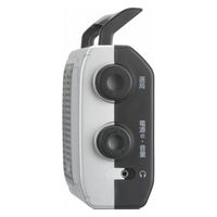 オーム電機 ポータブルラジオ T207 03-0973 1個（直送品）