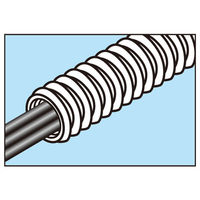 ヨロスト 3φ コルゲートチューブ 50m巻 150068 0001 1巻（50ｍ）（直送品）