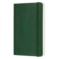 モレスキン クラシック ノートブック ソフト ルールド(横罫) ポケット マートルグリーン QP611K15 1冊（直送品）