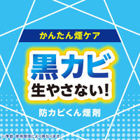 防カビ剤 カビ防止 燻煙 らくハピ お風呂カビーヌ くん煙タイプ フレッシュソープの香り 1パック（3個入）  黒カビ アース製薬