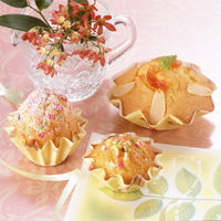 タイガークラウン タイガー #3474 耐熱紙 プチフール花型 大 1個（直送品）