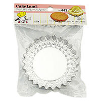 タイガークラウン タイガー アルミ箔 マドレーヌ丸型 小 #442 1個