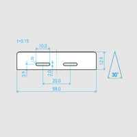 貝印カミソリ 貝カミ C58-1C-T 30°100P #750BH2028　1箱（100枚入）（直送品）