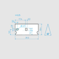 貝印カミソリ 貝カミ E39-6C 32°200P #750BH2031 1箱(200枚入)（直送品）