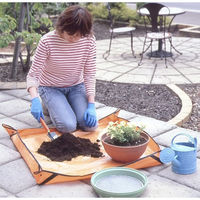 アサノヤ産業 コンパル 園芸シート(ワイド) 105cm 105×105cm 205342 1枚（直送品）