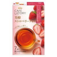 【スティック】味の素AGF ブレンディ カフェラトリー スティック 芳醇ストロベリーティー 1セット（21本：7本入×3箱）