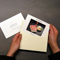 AoyamaLab ギフトカード　手土産　お祝い　賞品　贈り物に　「人形町今半」黒毛和牛すき焼きセット(2人前)　スタンダード封筒（直送品）