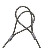 JIS玉掛け索　６ｘ２４　Ｏ/Ｏ　１６ｍｍＸ３ｍ　圧縮止め　1本　大綱（直送品）