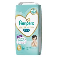 パンパース おむつ テープ M（6～12kg）1セット（52枚入×4パック）はじめての肌へのいちばん 男女共用 P&G