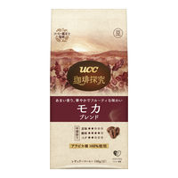【コーヒー豆】UCC上島珈琲 UCC 珈琲探究 炒り豆 モカブレンド 1セット（140g×3袋）