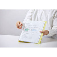 キングジム クリアーファイル　パタント CN182PNWキイ 3冊（直送品）