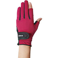 HATACHI(ハタチ) グランドゴルフ 手袋 ストレッチ手袋 SM ワイン BH8080 1双（直送品）