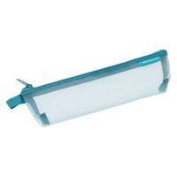 デザインフィル メッシュペンケース 青 41831006 1セット(2個)