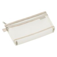 デザインフィル メッシュペンポーチ グレー 41833006 1セット(2個)