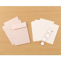 デザインフィル レターセット637 シール付き シマエナガ柄A 86637006 1セット(1パック×3)