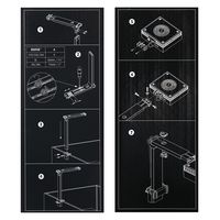 Red Sea レッドシー REEF LED 90 ユニバーサルマウンティングアーム 259407 1個（直送品）
