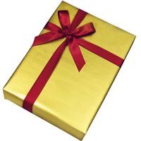 包む 包装紙 メタル ゴールド TH018 1個