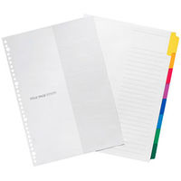 マルマン A4ラミタブ見出し 8山 LT4008 1パック