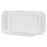 TTC 水に強いクリアポーチ 19×10×6cm クリア CP-02 1個
