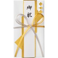 デザインフィル 金封 お祝 折形 三角(中袋付) 金 25496006 1個