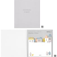 デザインフィル 付せん紙 型抜き 街柄 19076006 1冊