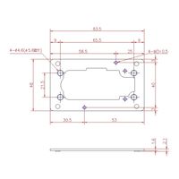 ジョー・プリンス竹下 Lー330_336BP 木製扉用裏板 1063309601 1セット(100個)（直送品）