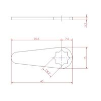 ジョー・プリンス竹下 Lー24 E型止金 1060240200 1セット(200個)（直送品）
