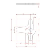 ジョー・プリンス竹下 Lー21 止金 1060210200 1セット(100個)（直送品）