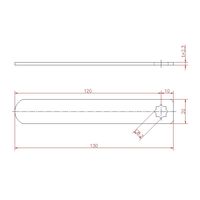 ジョー・プリンス竹下 Lー28ー0 長止金 平 1060280200 1セット(100個)（直送品）
