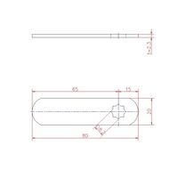 ジョー・プリンス竹下 Lー28ー1 止金 平 1060280201 1セット(100個)（直送品）