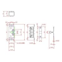 ジョー・プリンス竹下 Lー29 ボックスローラーキャッチ 1060290200 1セット(100個)（直送品）