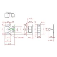ジョー・プリンス竹下 Lー30ー1 ローラーキャッチ 大 1060300201 1セット(200個)（直送品）