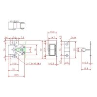ジョー・プリンス竹下 Lー30ーSUSー1 ステンレスローラーキャッチ 大 1060300301 1セット(200個)（直送品）