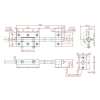 ジョー・プリンス竹下 Lー57ー2 強力丸落し 300mm 1060570202 1セット(100個)（直送品）